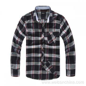 Stain Resistant Versatile Casual Men's Checkered Shirt